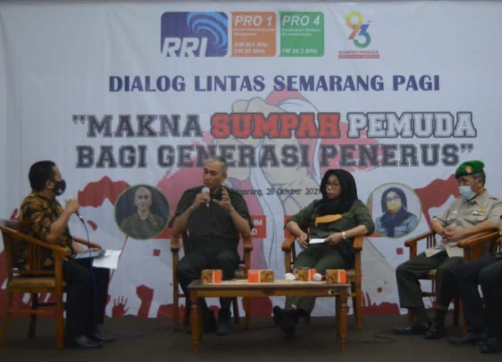 Dialog Ketua Umum PPPAD di siaran langsung RRI Semarang